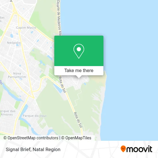 Signal Brief map