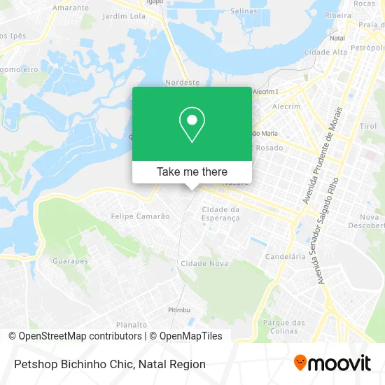 Petshop Bichinho Chic map