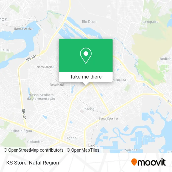 KS Store map