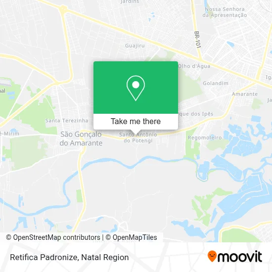 Retifica Padronize map