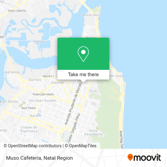 Muso Cafeteria map