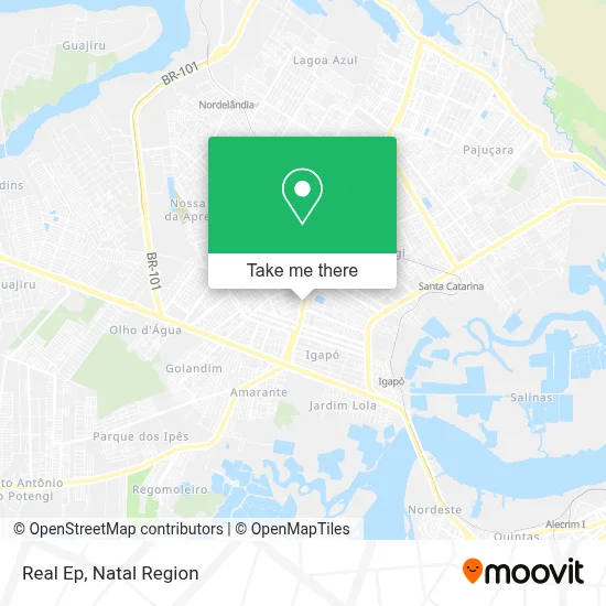 Real Ep map