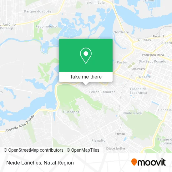Neide Lanches map