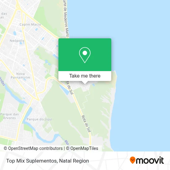 Top Mix Suplementos map