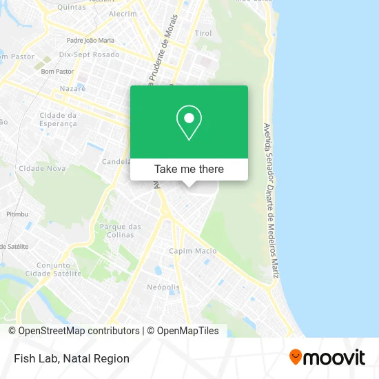 Fish Lab map