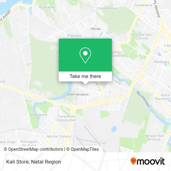 Kali Store map