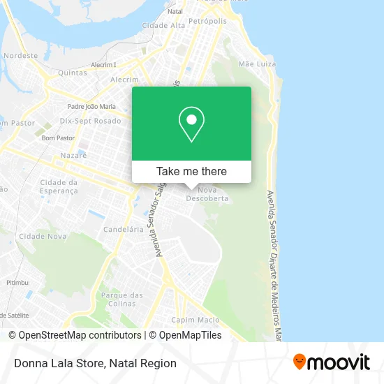 Donna Lala Store map