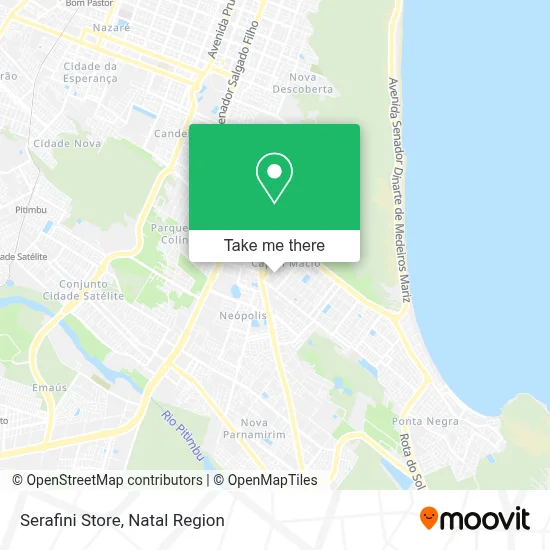 Serafini Store map
