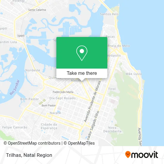 Trilhas map