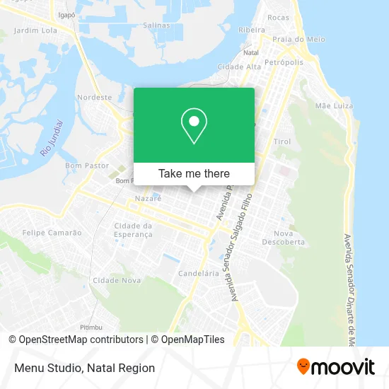 Menu Studio map