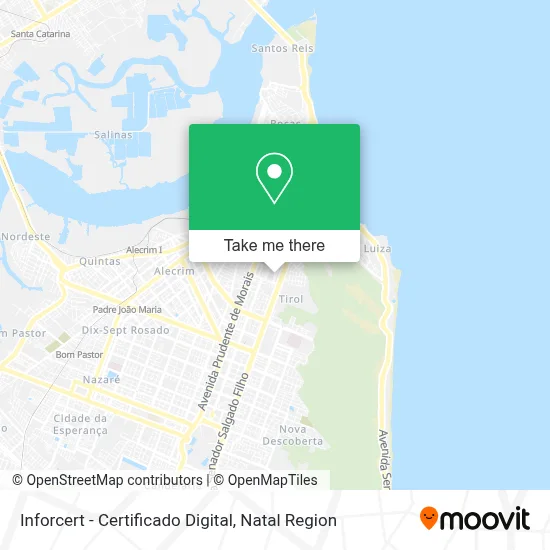 Inforcert - Certificado Digital map