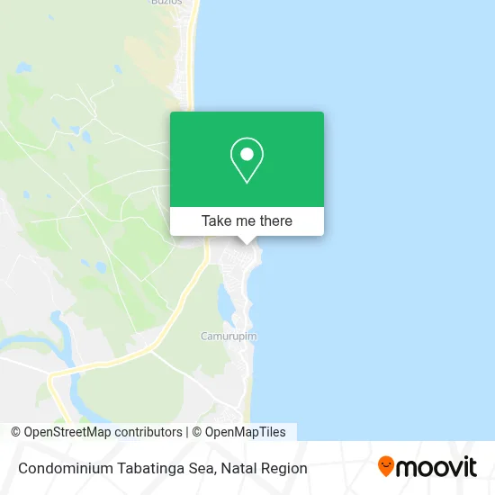 Condominium Tabatinga Sea map