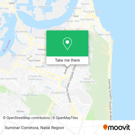 Iluminar Corretora map