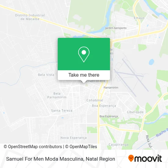 Samuel For Men Moda Masculina map