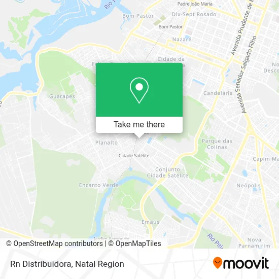 Rn Distribuidora map