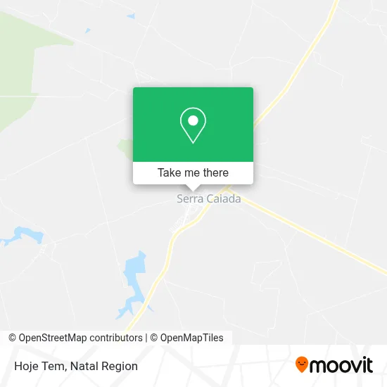 Hoje Tem map