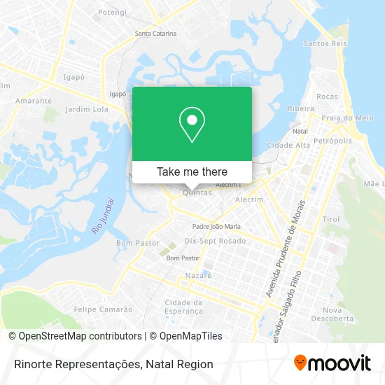 Rinorte Representações map