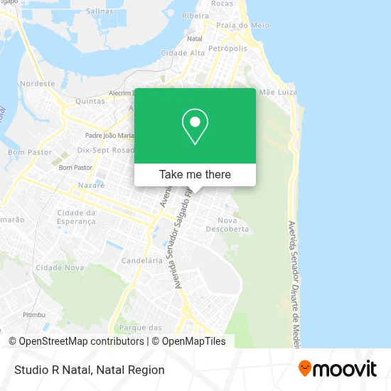 Studio R Natal map