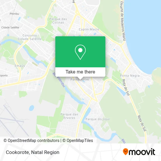 Cookorote map