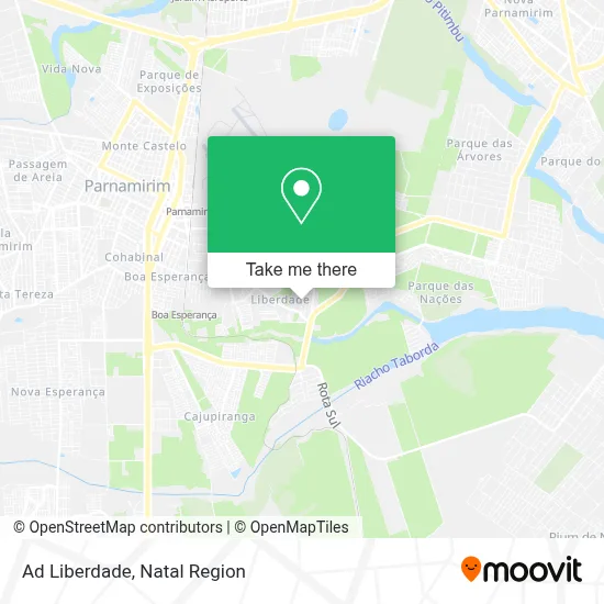Ad Liberdade map