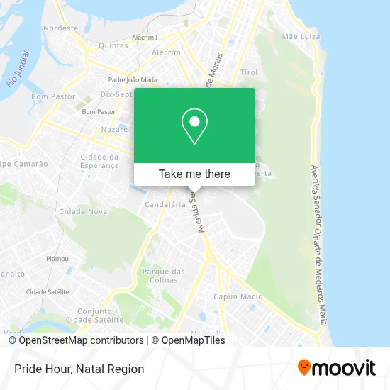 Pride Hour map