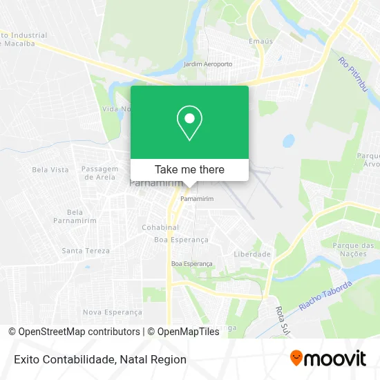 Exito Contabilidade map