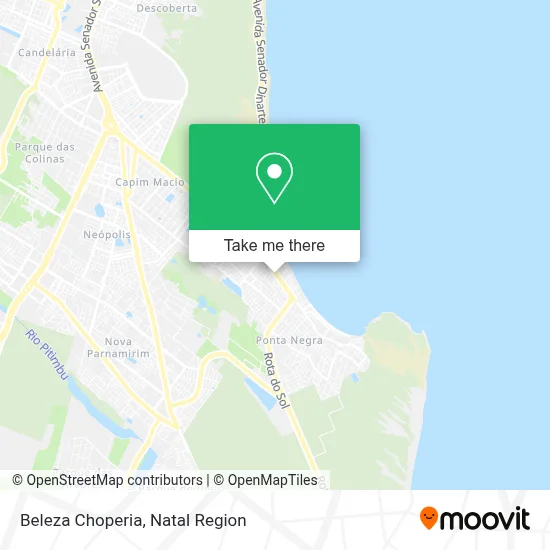 Beleza Choperia map