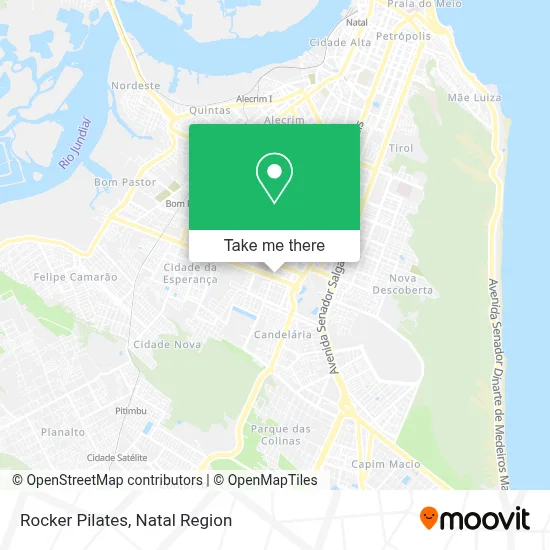 Rocker Pilates map