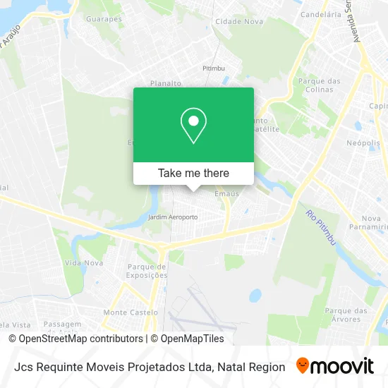 Jcs Requinte Moveis Projetados Ltda map