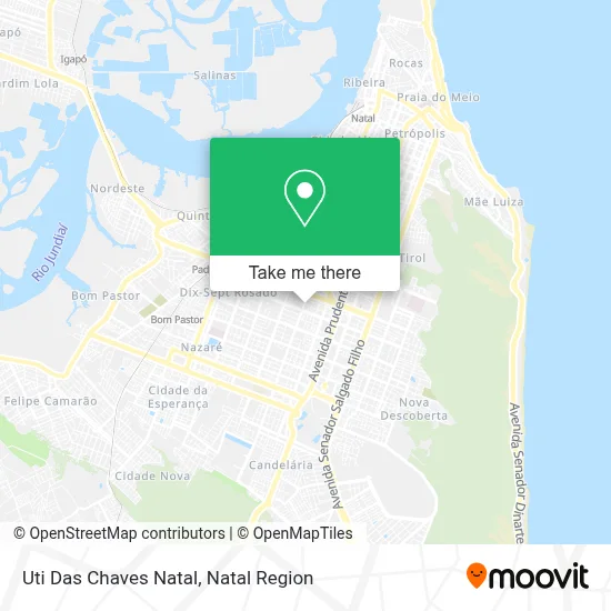 Uti Das Chaves Natal map