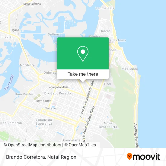 Brando Corretora map