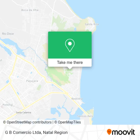 G B Comercio Ltda map
