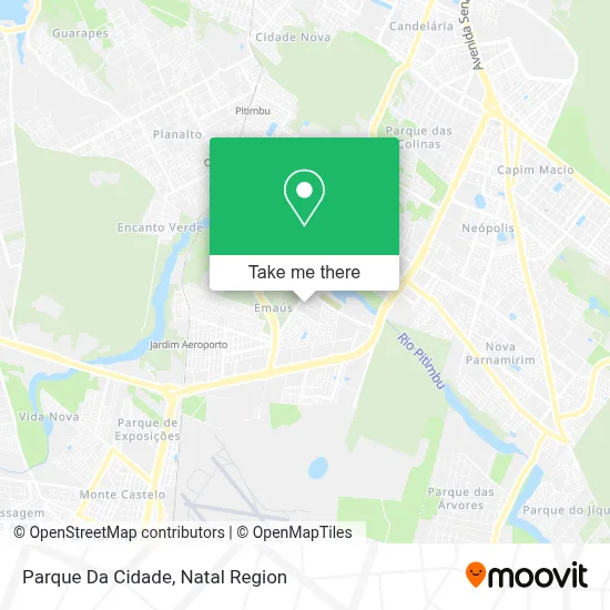Parque Da Cidade map