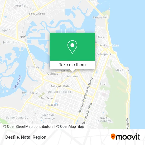 Desfile map