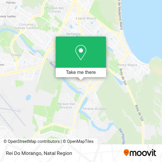 Rei Do Morango map