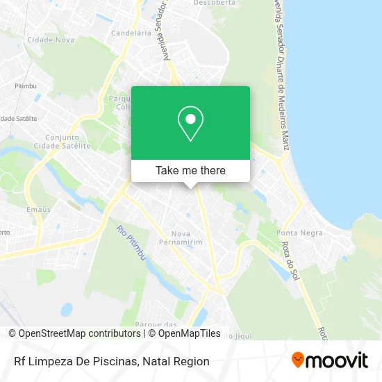 Rf Limpeza De Piscinas map