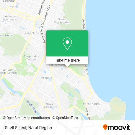 Shell Select map