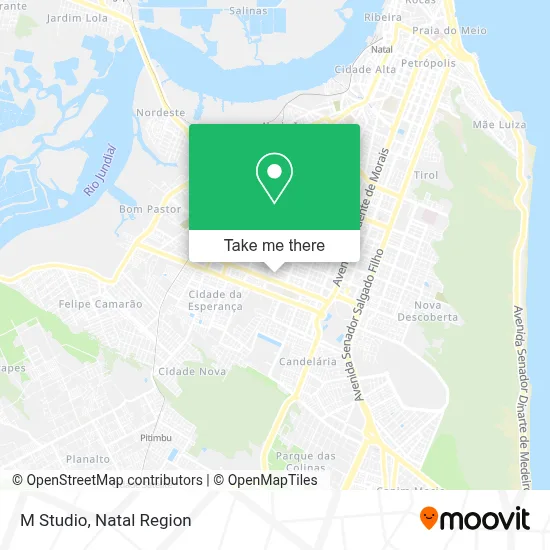 M Studio map