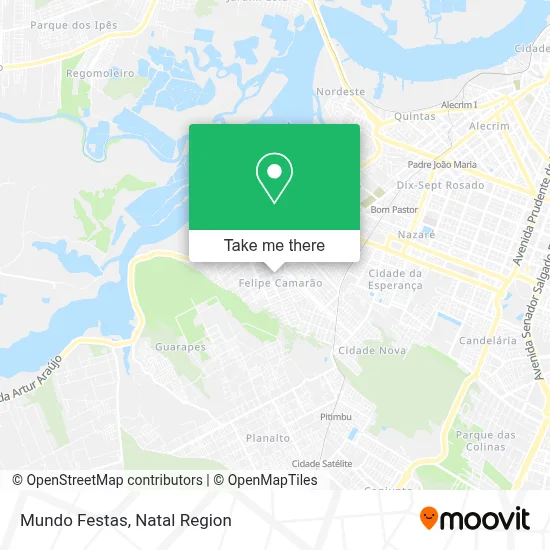 Mundo Festas map