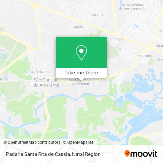Padaria Santa Rita de Cassia map