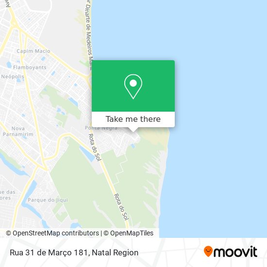 Mapa Rua 31 de Março 181