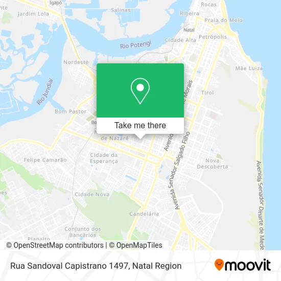 Rua Sandoval Capistrano 1497 map