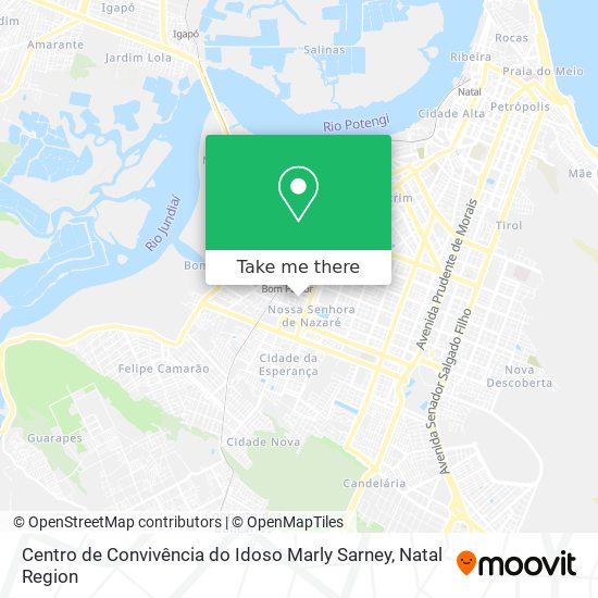 Centro de Convivência do Idoso Marly Sarney map