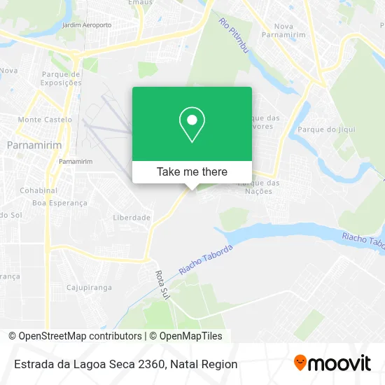 Estrada da Lagoa Seca 2360 map