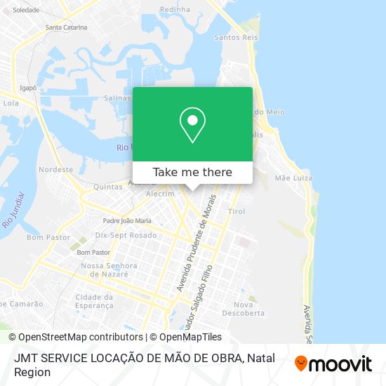 JMT SERVICE LOCAÇÃO DE MÃO DE OBRA map