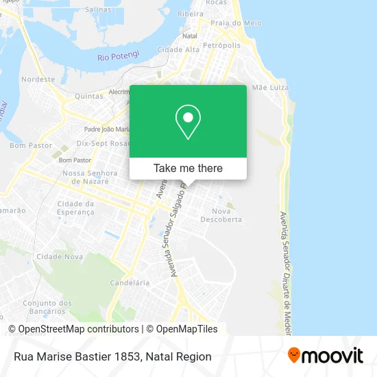 Rua Marise Bastier 1853 map