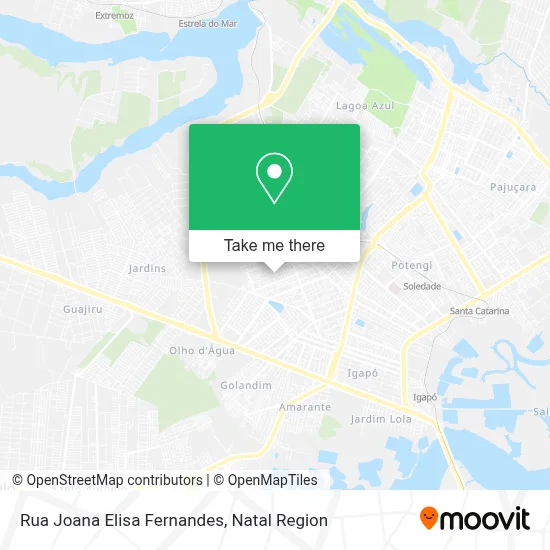 Rua Joana Elisa Fernandes map