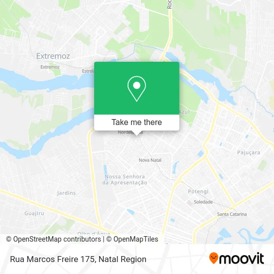 Rua Marcos Freire 175 map