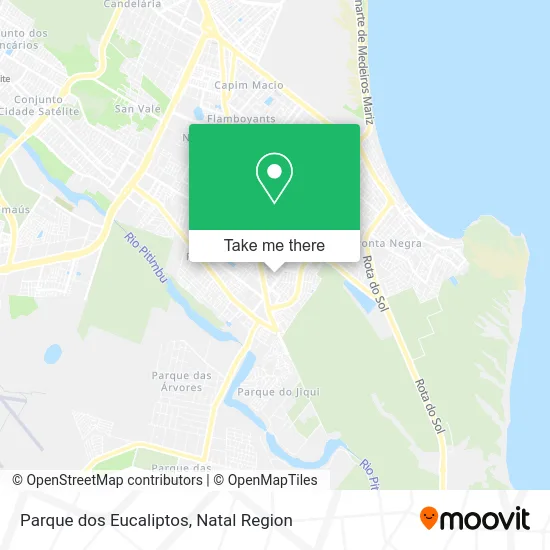 Parque dos Eucaliptos map