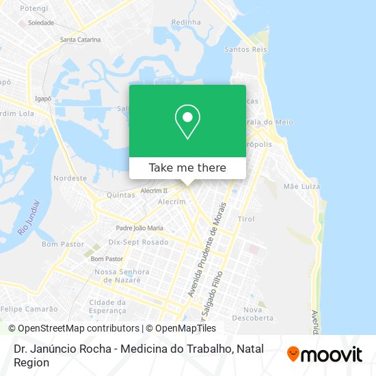 Dr. Janúncio Rocha - Medicina do Trabalho map